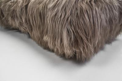 Danish Cabinetmaker Daybed Upholstered in Yak Hide Denmark ca 1950s