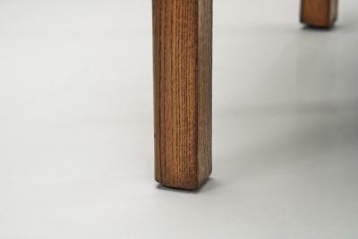 Danish Cabinetmaker Dressing Chair with Patterned Upholstery Denmark 1930s