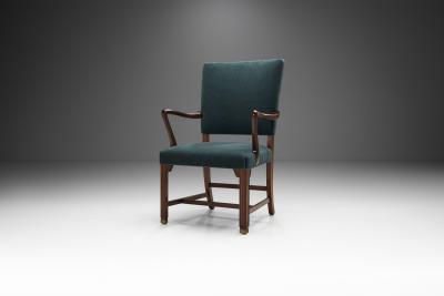 Danish Cabinetmaker Upholstered Armchair Denmark 1930s