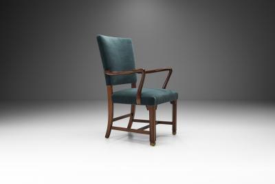 Danish Cabinetmaker Upholstered Armchair Denmark 1930s