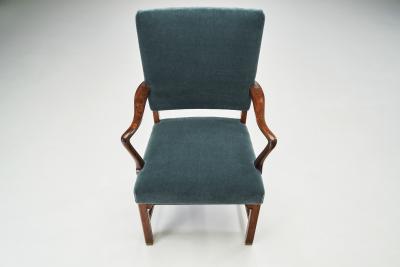 Danish Cabinetmaker Upholstered Armchair Denmark 1930s