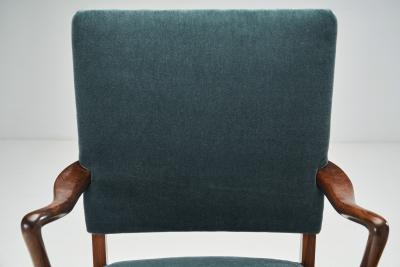 Danish Cabinetmaker Upholstered Armchair Denmark 1930s