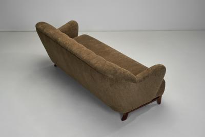 Danish Cabinetmaker Upholstered Sofa Denmark Mid 20th Century