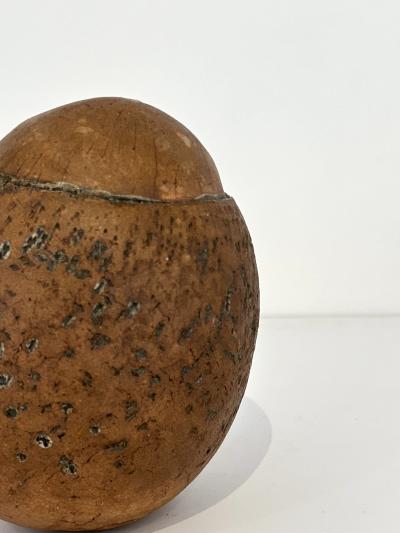 Danish Ceramic Coconut Sculpture