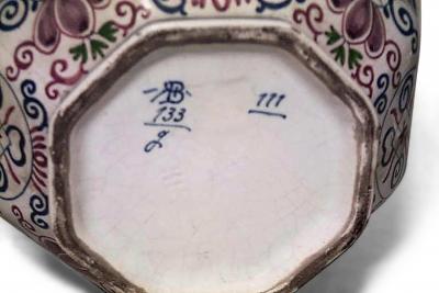 Danish Copenhagen Porcelain Vase with Lid