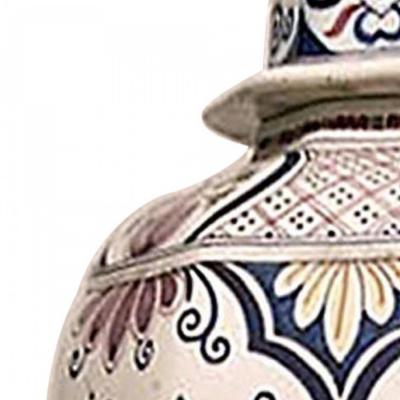 Danish Copenhagen Porcelain Vase with Lid