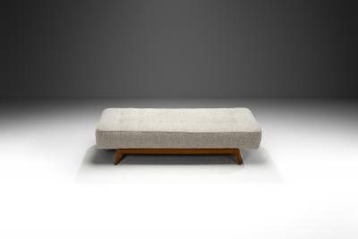 Danish Daybed Upholstered in Boucl Fabric Denmark ca 1970s