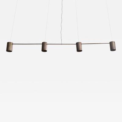 Danish Designer Chandelier in Brass Denmark 1960