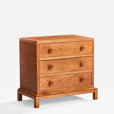 Danish Designer Chest of Drawers in Oak Denmark 1940s