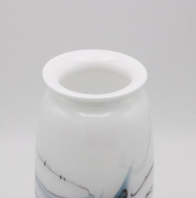 Danish Holmegaard Glass Vase Michael Bang Denmark