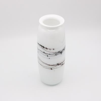 Danish Holmegaard Glass Vase Michael Bang Denmark