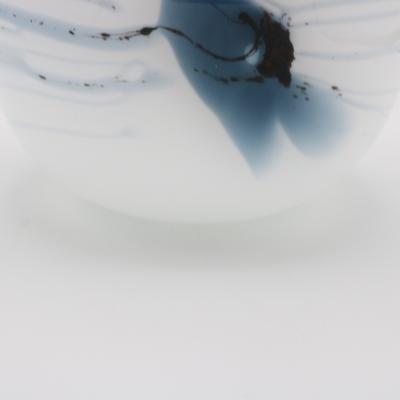 Danish Holmegaard Michael Bang Glass Cache Pot Denmark