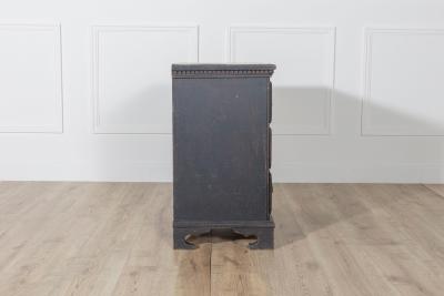 Danish Louis Seize Style Chest of Drawers with Painted Marble Top circa 1920