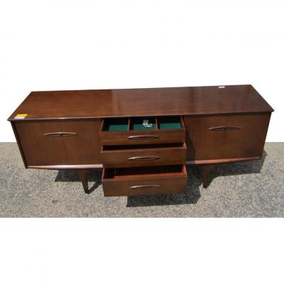 Danish Mahogany Credenza