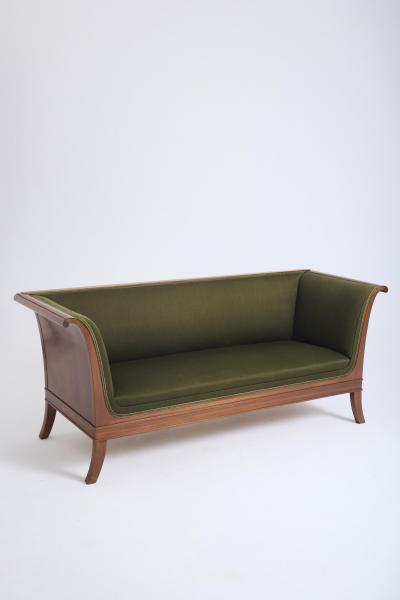 Danish Mahogany Sofa
