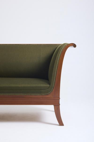 Danish Mahogany Sofa
