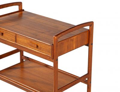 Danish Mid Century Modern Bar Cart 1960 s by Arrebo Mobler