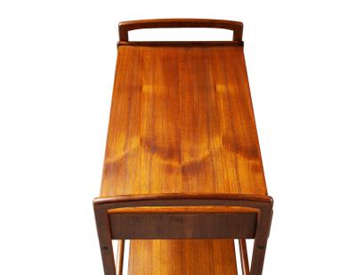 Danish Mid Century Modern Bar Cart 1960 s by Arrebo Mobler