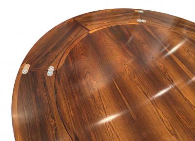 Danish Mid Century Rosewood and Chrome Table