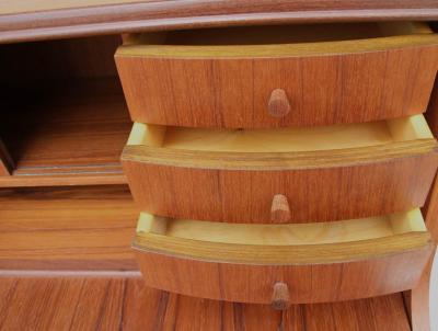 Danish Midcentury Secretary Dresser