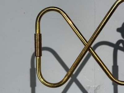 Danish Modern Articulating Wall Light Brass Denmark 1960s