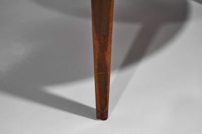 Danish Modern Coffee Table with Blue Tiles Denmark 1950s