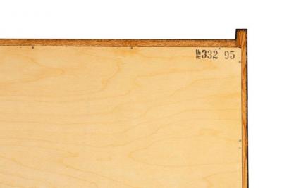 Danish Modern Ebonized Oak Bookcase by Johannes Sorth