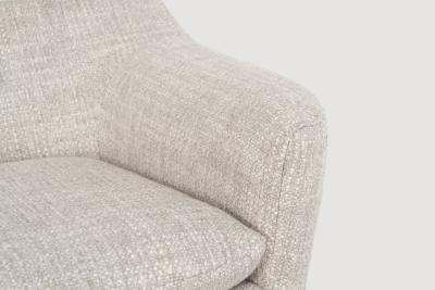 Danish Modern Lounge Chair and Ottoman 1960c 