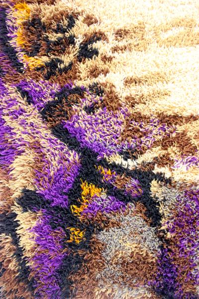 Danish Modern Norsk Rya Rug by Woven Axminster for British Carpet