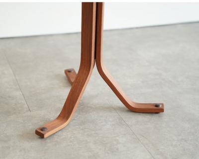 Danish Modern Occasional Table by Selig Teak with Slate Inlay 1950s