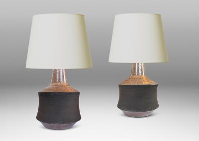 Danish Modern Pair of Table Lamps