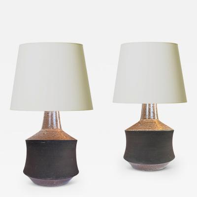 Danish Modern Pair of Table Lamps