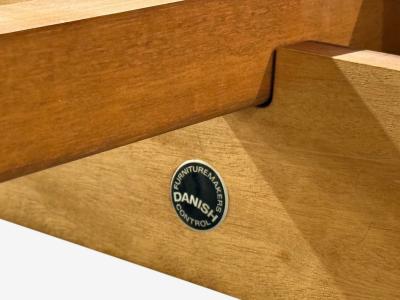 Danish Modern Rosewood Expandable Dining Table Denmark 1960s