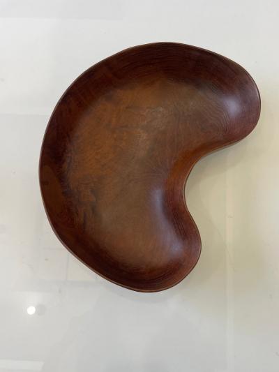 Danish Modern Sculptural Teak Bowl