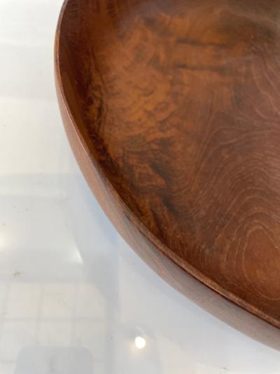 Danish Modern Sculptural Teak Bowl