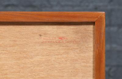 Danish Modern Tambour Door Teak Dresser by Danflex Systems