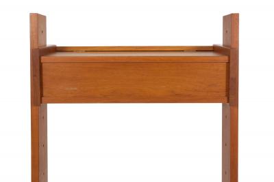 Danish Modern Teak Adjustable Height Desk and Chair circa 1960s