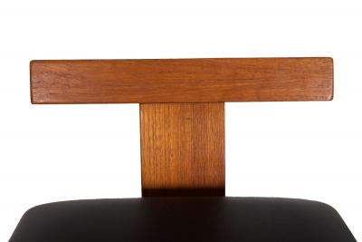 Danish Modern Teak Adjustable Height Desk and Chair circa 1960s