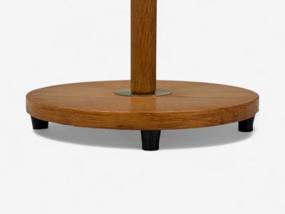 Danish Modern Teak Brass Floor Lamp Denmark 1960s