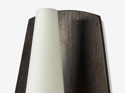 Danish Modern Teak Brass Opaline Glass Wall Lights Denmark 1960s