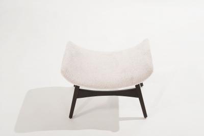 Danish Modern Walnut Footstool C 1950s