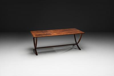 Danish Modern Wooden Coffee Table Denmark Second Half of the 20th Century