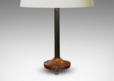 Danish Neoclassical Pair Table Lamps