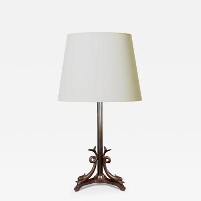 Danish Neoclassical Style Table Lamp