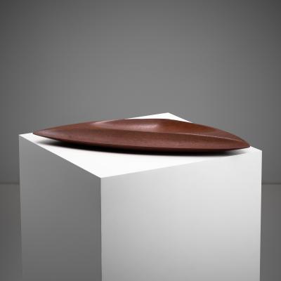 Danish Organic Teak Platter Denmark 1960s