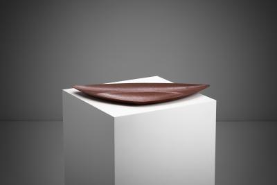 Danish Organic Teak Platter Denmark 1960s