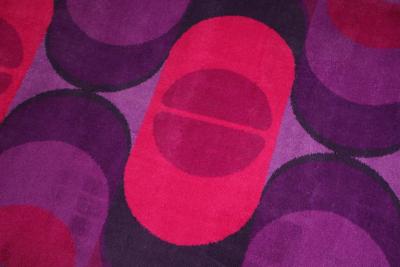 Danish Pop Art Design Carpet Made in 1960