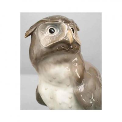 Danish Porcelain Owl
