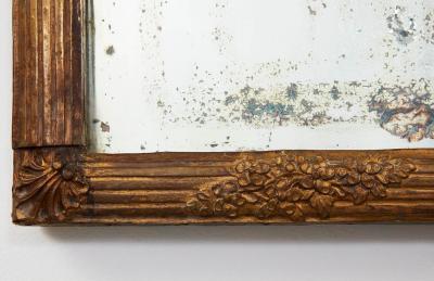 Danish Rococo Giltmetal Mirror