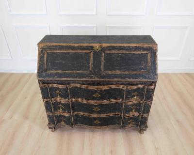 Danish Rococo Secretaire Circa 1760